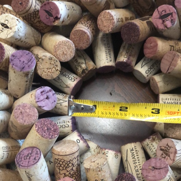 Wine Cork Wreath/Candle Holder - Picture 7 of 8